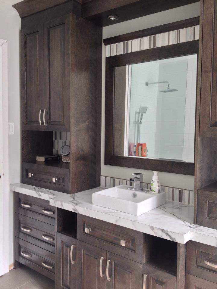 salle de bain bois  3133